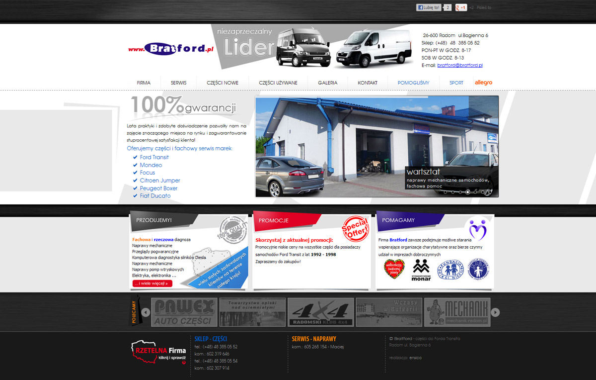 Web Design, Print design ENSICO Portfolio Studio Graficzne ENSICO Radom