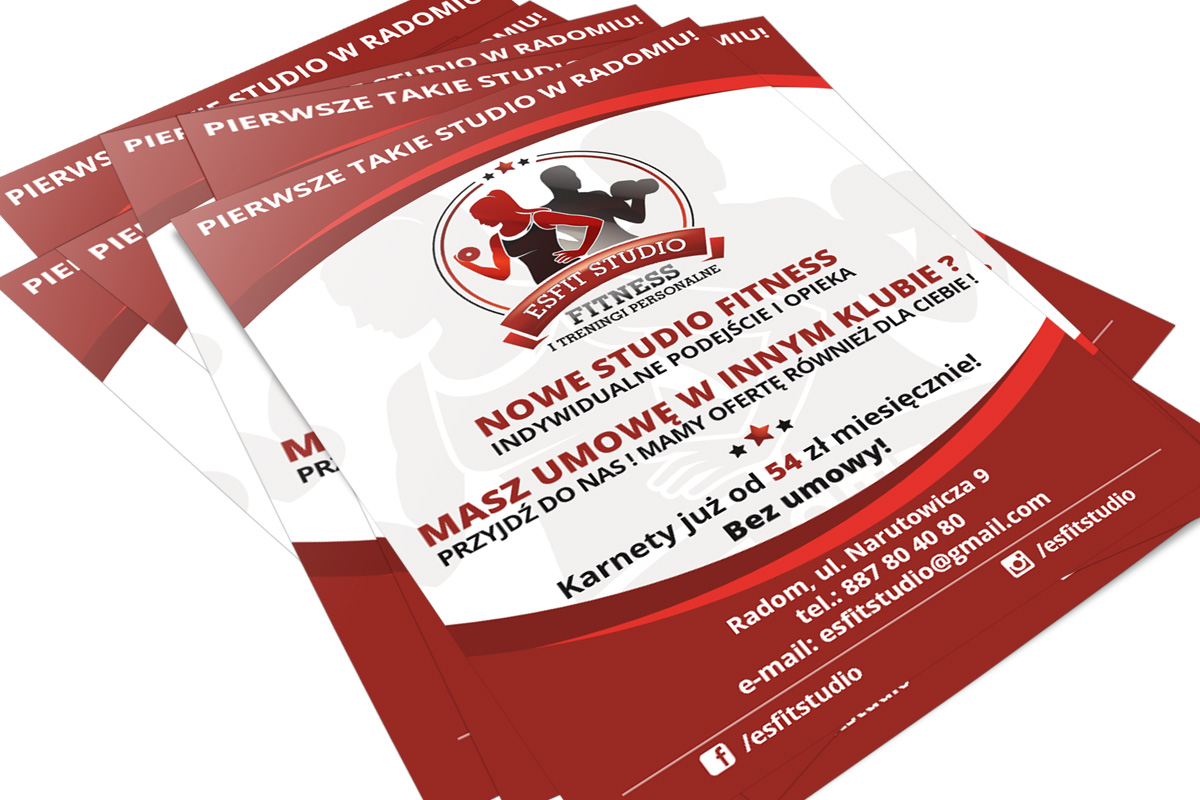 Web Design, Print design ENSICO Portfolio Studio Graficzne ENSICO Radom